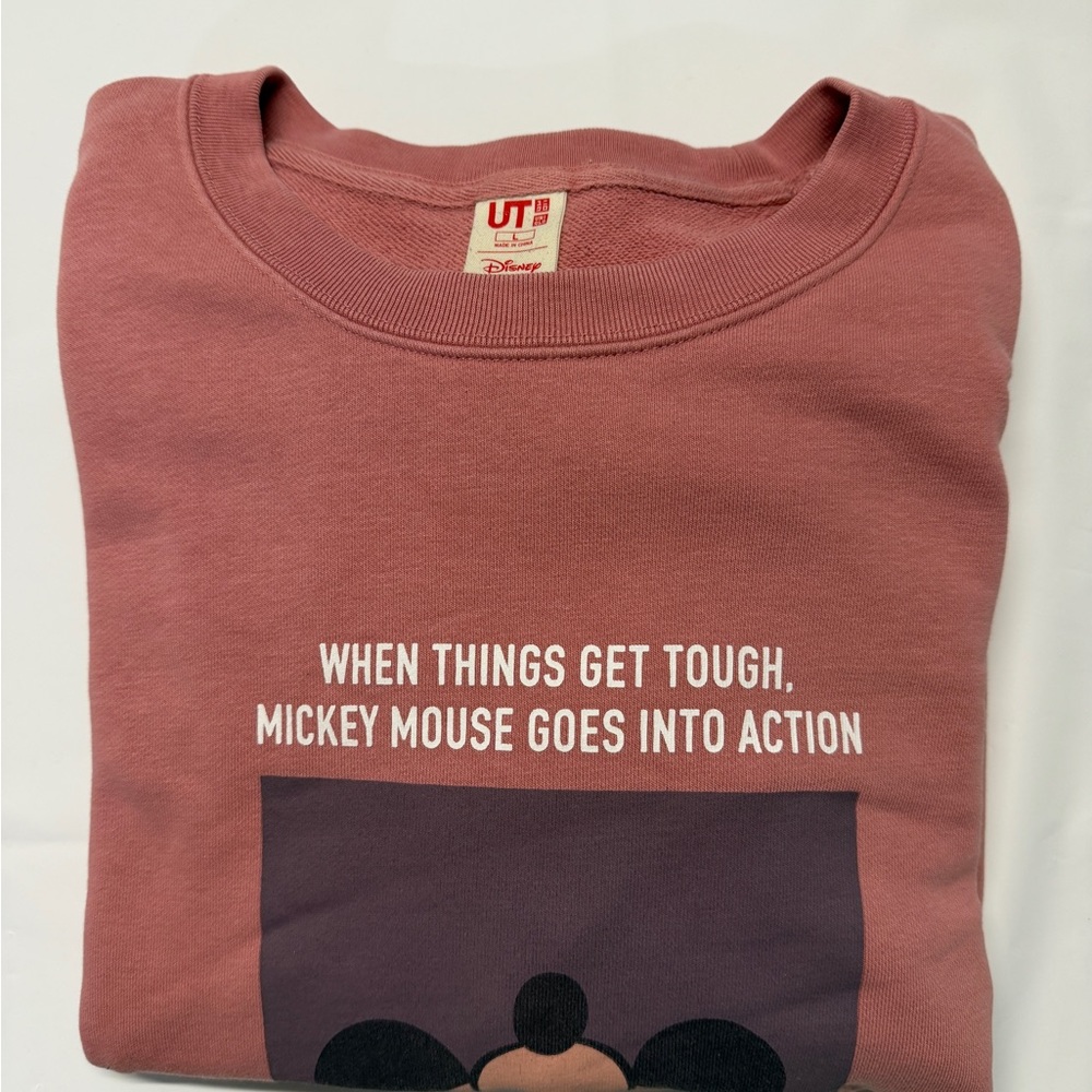 Disney Mauve/Pink Crewneck Sweatshirt with‎ UT Tag
